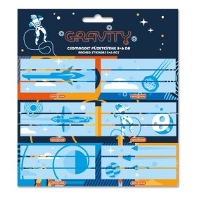 Füzetcímke ARS UNA 18 db/csomag Gravity