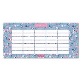 Órarend ARS UNA egylapos kétoldalas Pearl Blossom Blue