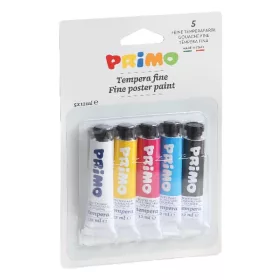 Tempera PRIMO vegyes színek 12 ml 5 darabos