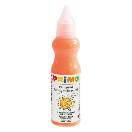 Tempera PRIMO 50 ml 4 neon + 4 metál 8 darabos