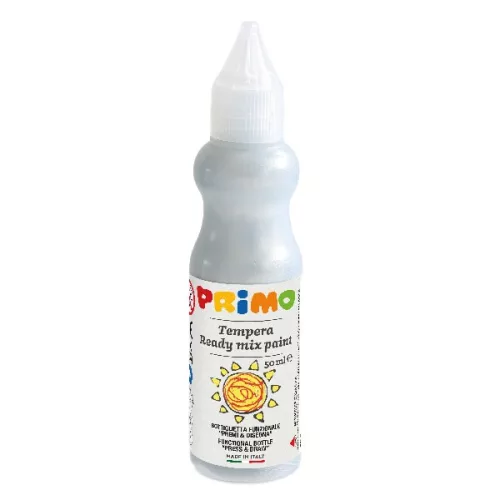 Tempera PRIMO 50 ml 4 neon + 4 metál 8 darabos