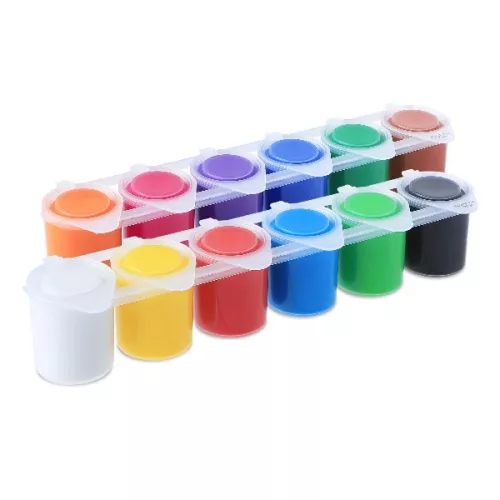 Tempera PRIMO tégelyes 25 ml 12 darabos