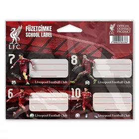 Füzetcímke LIVERPOOL 12 darabos