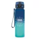 Kulacs ARS UNA műanyag matt BPA-mentes ombre 600 ml Dark sea