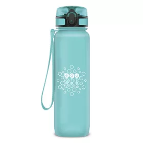   Kulacs ARS UNA műanyag matt BPA-mentes motivációs 1 liter Mint