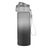 Kulacs OXY CLICK műanyag BPA-mentes 600 ml Ombre fekete-szürke