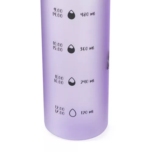 Kulacs OXY CLICK műanyag BPA-mentes 600 ml Pasztell lila