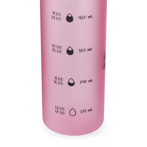 Kulacs OXY CLICK műanyag BPA-mentes 600 ml Pasztell rózsaszín