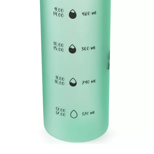 Kulacs OXY CLICK műanyag BPA-mentes 600 ml Pasztell zöld