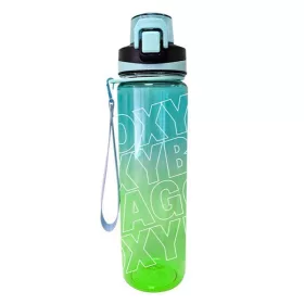 Kulacs OXY LIFE műanyag BPA-mentes 800 ml Ombre lime zöld