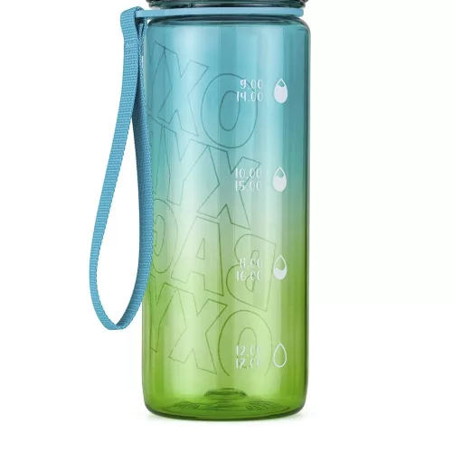 Kulacs OXY LIFE műanyag BPA-mentes 800 ml Ombre lime zöld