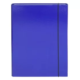 Füzetbox OPTIMA A/4 3 cm-es gerinccel sötétkék