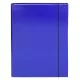 Füzetbox OPTIMA A/4 3 cm-es gerinccel sötétkék