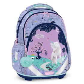 Iskolatáska ARS UNA anatómiai Cute Animals-Unicorn