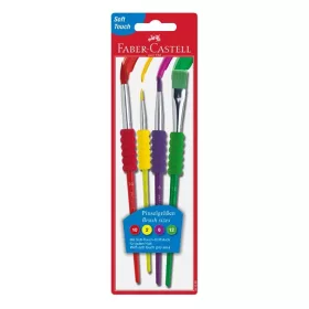 Ecset készlet FABER-CASTELL (2,6,10,12) 4 darabos