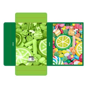 Füzetbox NEBULO A/4 hullámkarton Candy