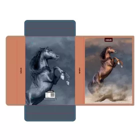 Füzetbox NEBULO A/4 hullámkarton Szürke ló