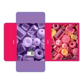 Füzetbox NEBULO A/5 hullámkarton Candy