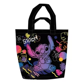   Strandtáska COOLPACK Lilo és Stitch 48x42x17 cm fekete mintás