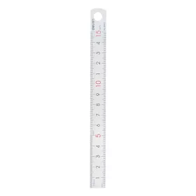 Vonalzó DELI fém 15 cm