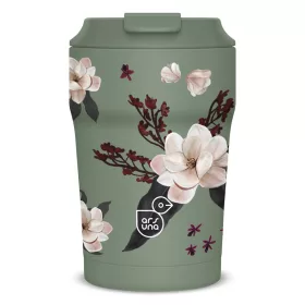 Thermo bögre ARS UNA 350 ml Flowery Green 5535