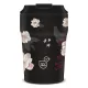 Thermo bögre ARS UNA 350 ml Flowery Black 5374