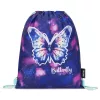 Iskolatáska szett OXY SHERPY 4 részes Butterfly tolltartóval, tornazsákkal és cserélhető matricával