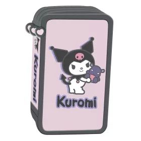 Tolltartó Kuromi három részes felszerelt rózsaszín