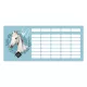 Órarend LIZZYSULI mini 2 oldalas Wild Beauty Sport Club