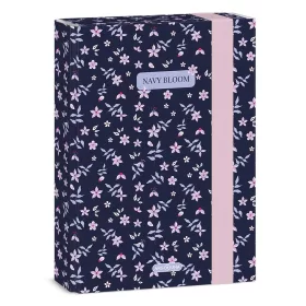 Füzetbox ARS UNA A/5 Navy Bloom