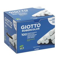   Táblakréta Giotto Robercolor fehér, kerek, pormentes, 100 db-os