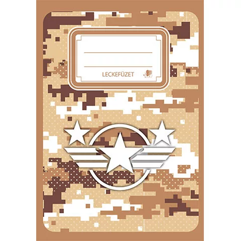 Leckefüzet, A/5, különböző mintákkal