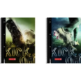   Spirálfüzet A/4 mintás, 80 lapos, 80 g, perforált lyukasztott kockás