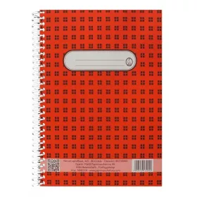 Spirálfüzet A/5 kockás