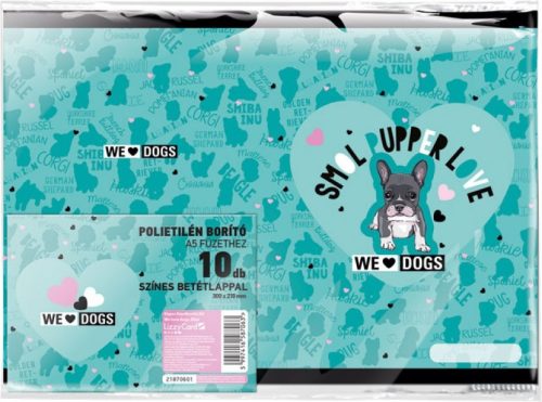 Füzetborító A/5 papírbetétes