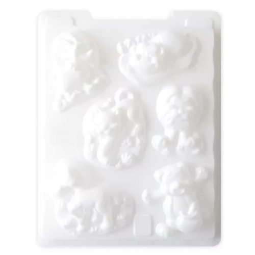 Gipszkiöntő forma, többféle