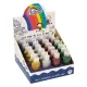 Ragasztó folyékony FIORELLO GR-BK20D24 glitteres 20ml 24 darabos display vegyes színek