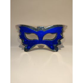 Farsangi szemálarc, hologramos kétrészes, 12 db/cs.