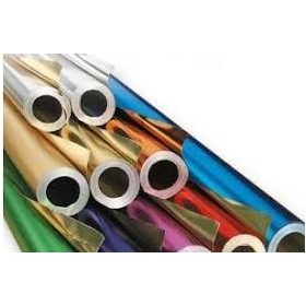 Csomagolópapír metál, vegyes szín, 1 ív, 70x100cm