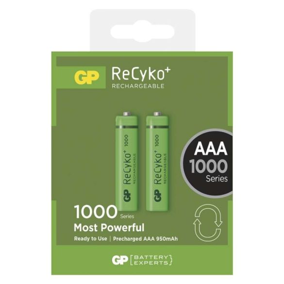 Elem Akkumulátor GP Recyko AAA 950mAh