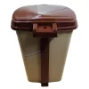 Hulladéktároló pedálos 22 liter