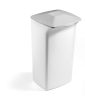 Szemetes DURABLE Durabin fedél nélkül 40L fehér