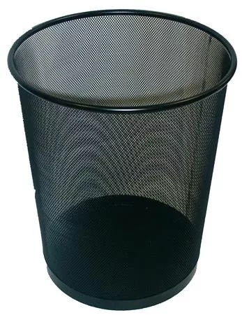Papírkosár fémhálós, 17 l-es