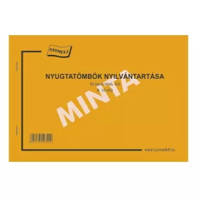 Nyugtatömbök nyilvántartója