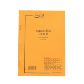 Ambuláns napló A/5 50x2 lapos