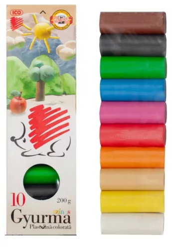 Gyurma ICO színes 200g