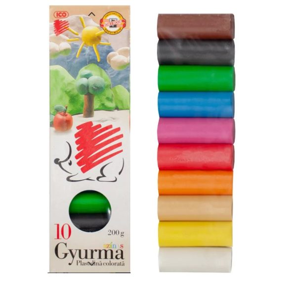 Gyurma ICO színes 200g