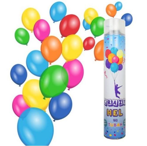 Hélium spray palack 2 átlagos lufira