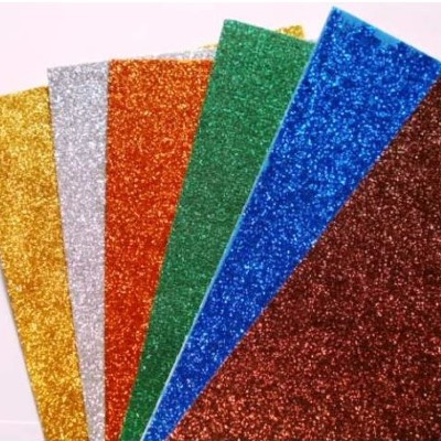 Dekorgumi A/4 CSILLÁMOS vegyes szín