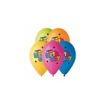   Gumi lufi "Boldog szülinapot" felirattal I 30 cm-es - Héliummal tölthető